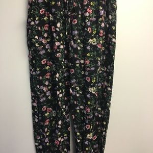 Floral Joggers